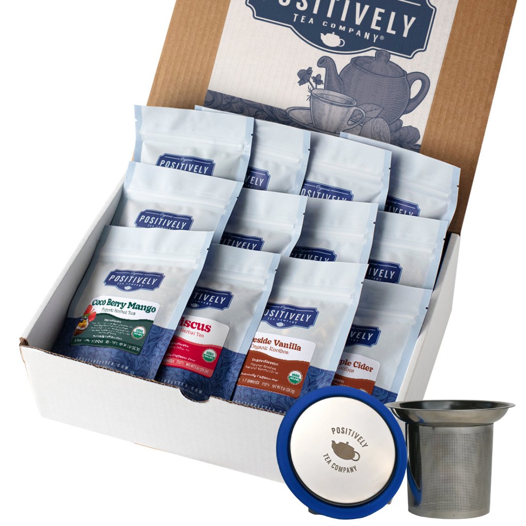 Caffeine-Free Tea Flight - Loose Leaf Tea Sampler