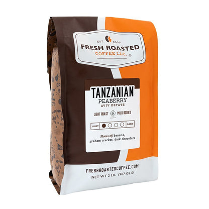 Tanzanian Peaberry Coffee - Aviv Estate - Roasted Coffee
