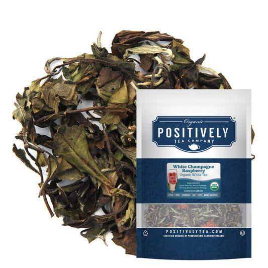 White Champagne Raspberry - Loose Leaf Tea