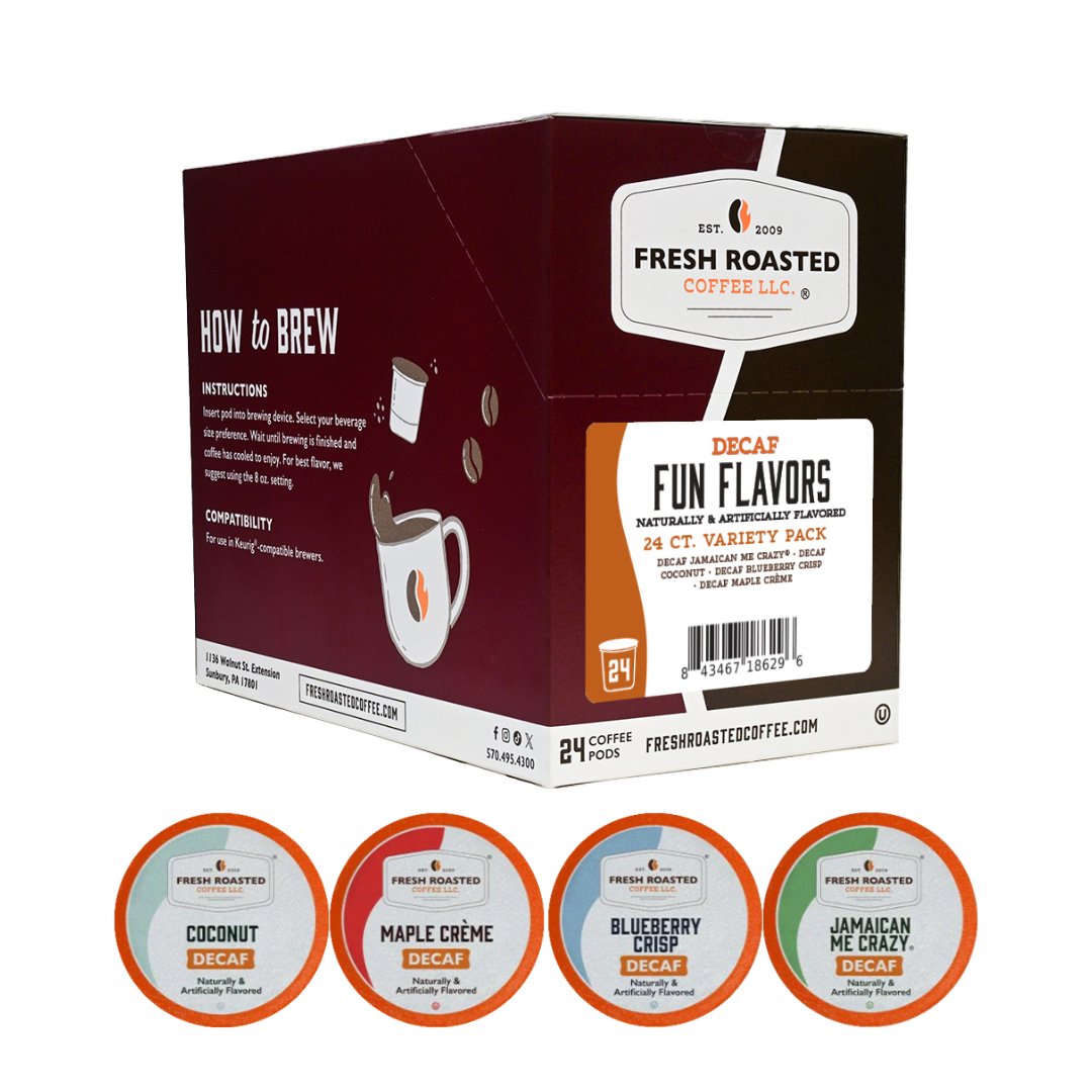 Decaf Fun Flavors Variety Pack - Flavored Classic Pods
