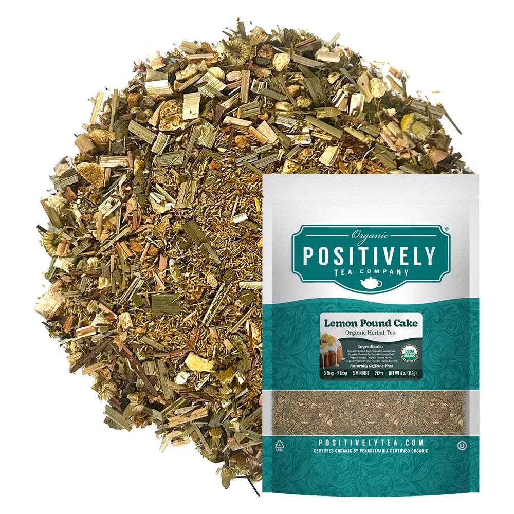 Lemon Pound Cake Herbal - Loose Leaf Tisane