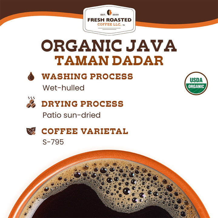 Organic Java Taman Dadar - Roasted Coffee