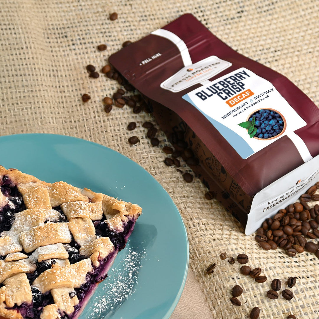 Decaf Blueberry Crisp - Flavored Roasted Coffee
