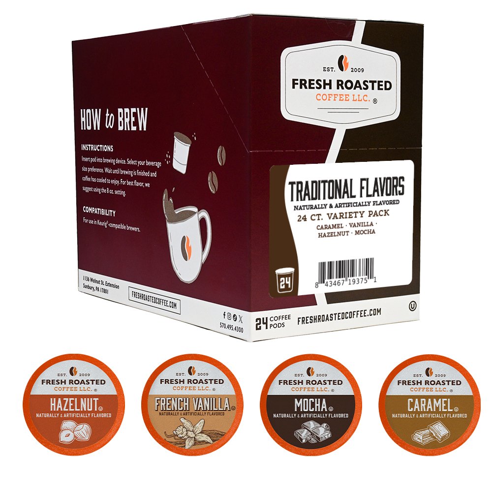 Traditional Flavors Variety Pack - Flavored Classic Pods