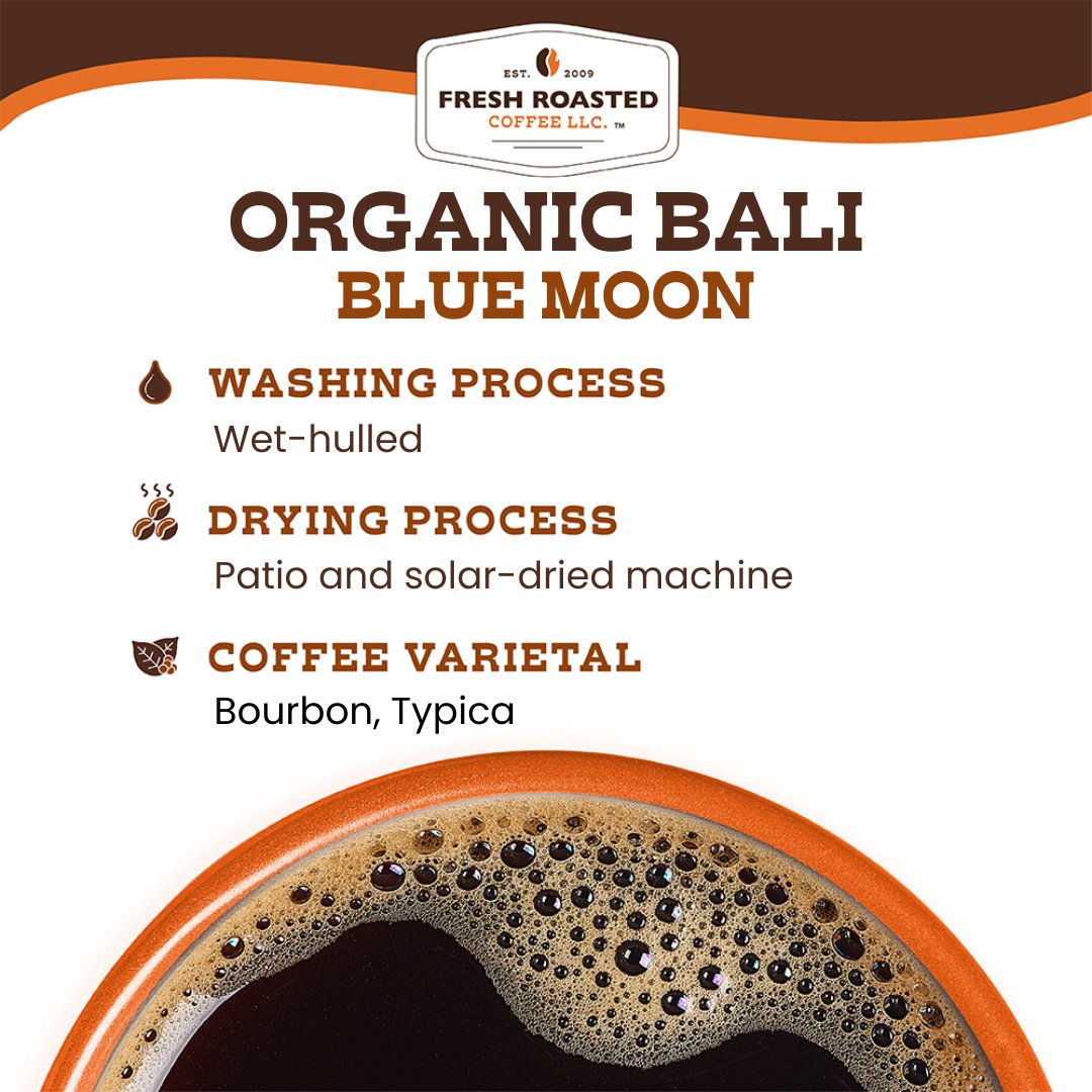 Organic Bali Blue Moon - Classic Coffee Pods