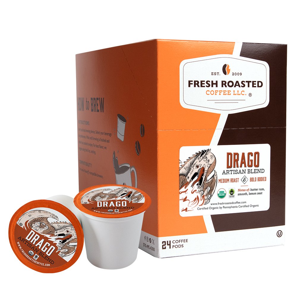 Organic Drago - Classic Coffee Pods