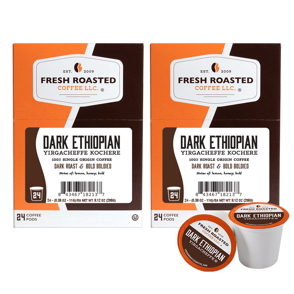 Dark Ethiopian Yirgacheffe Kochere - Classic Coffee Pods