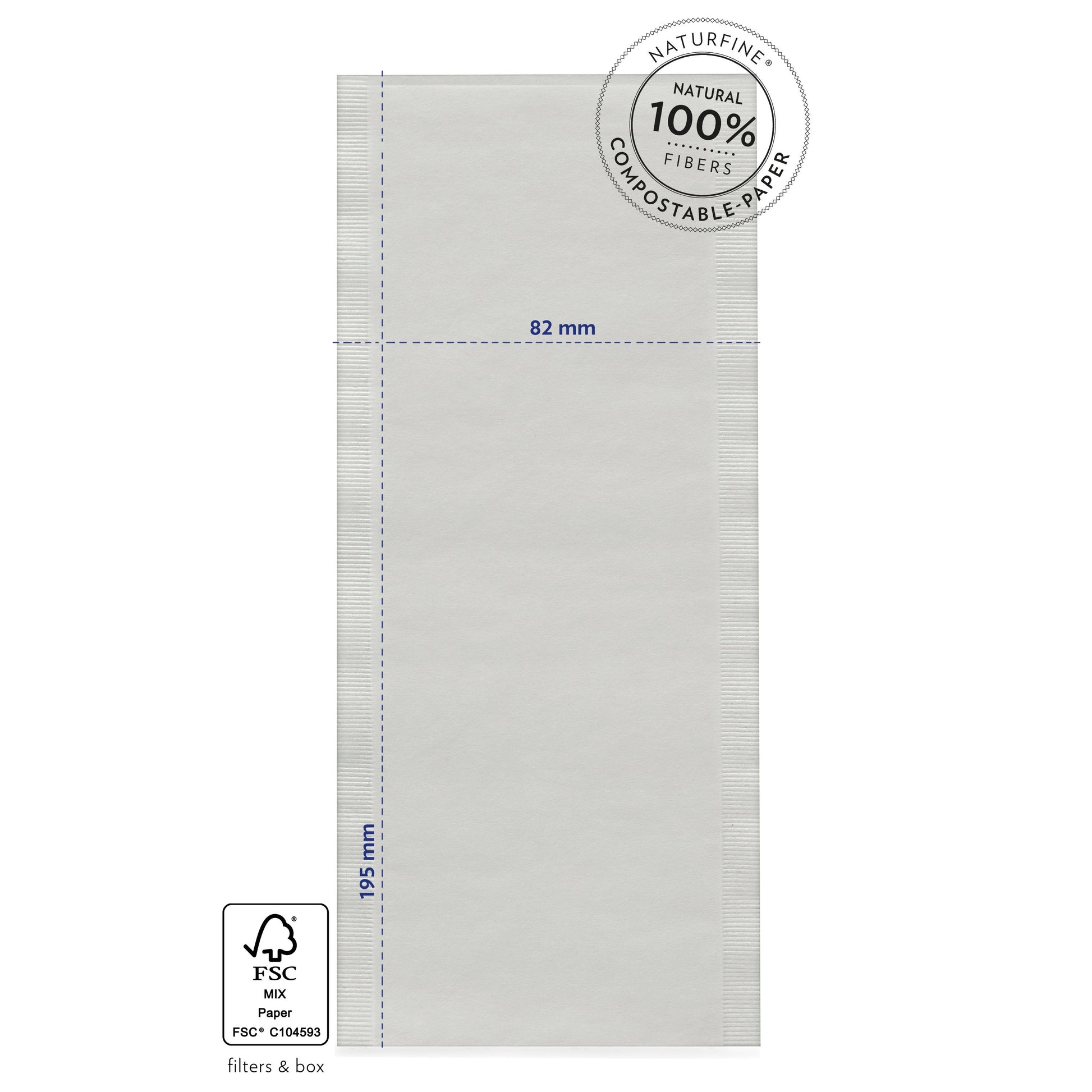 Finum® COLDBrew Coffee Filters - 60 CT
